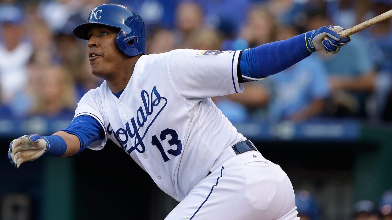 Perez homers in return, helps Royals light up Angels 9-4